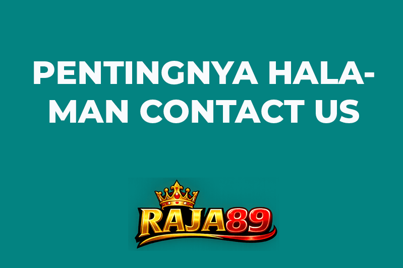 Pentingnya Halaman Contact Us